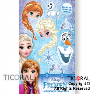 PHOTO PROPS FROZEN X 8
